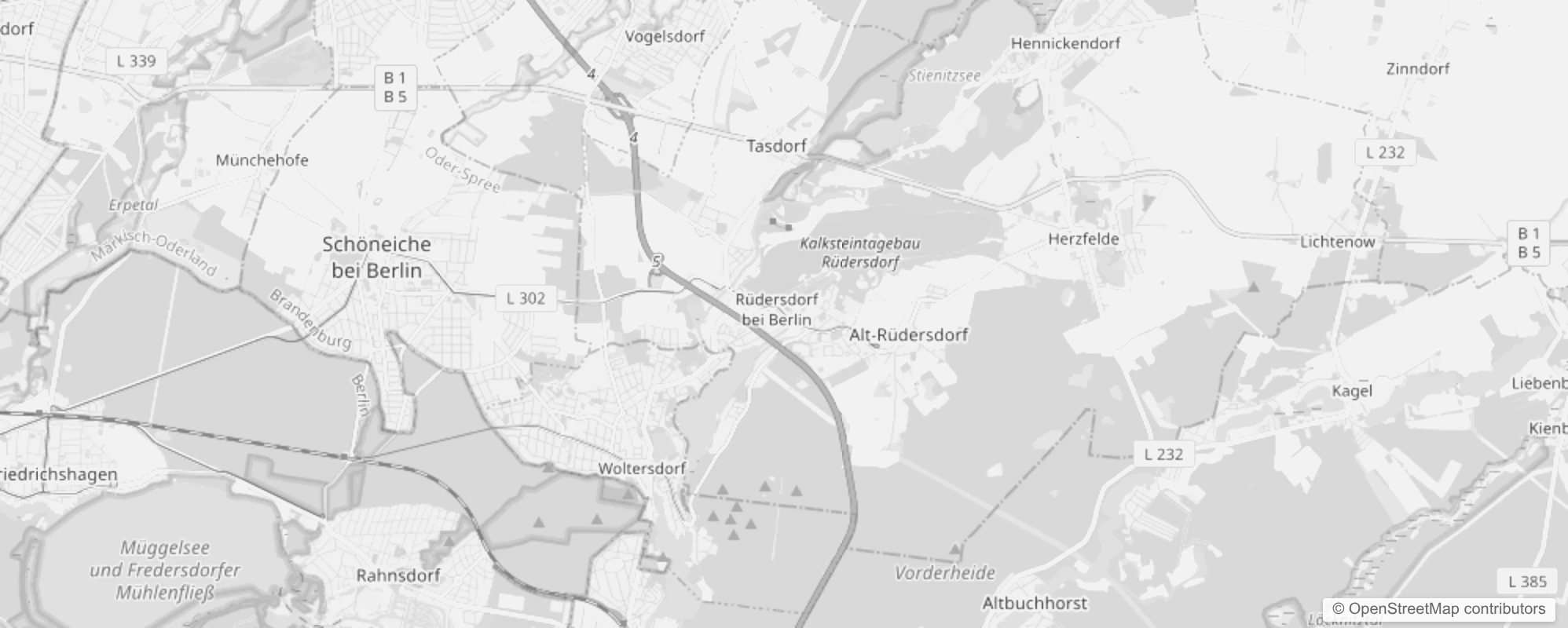 Bild von Stadtteile in Rüdersdorf bei Berlin