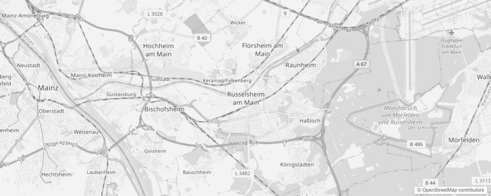 Bild von Stadtteile in Rüsselsheim am Main