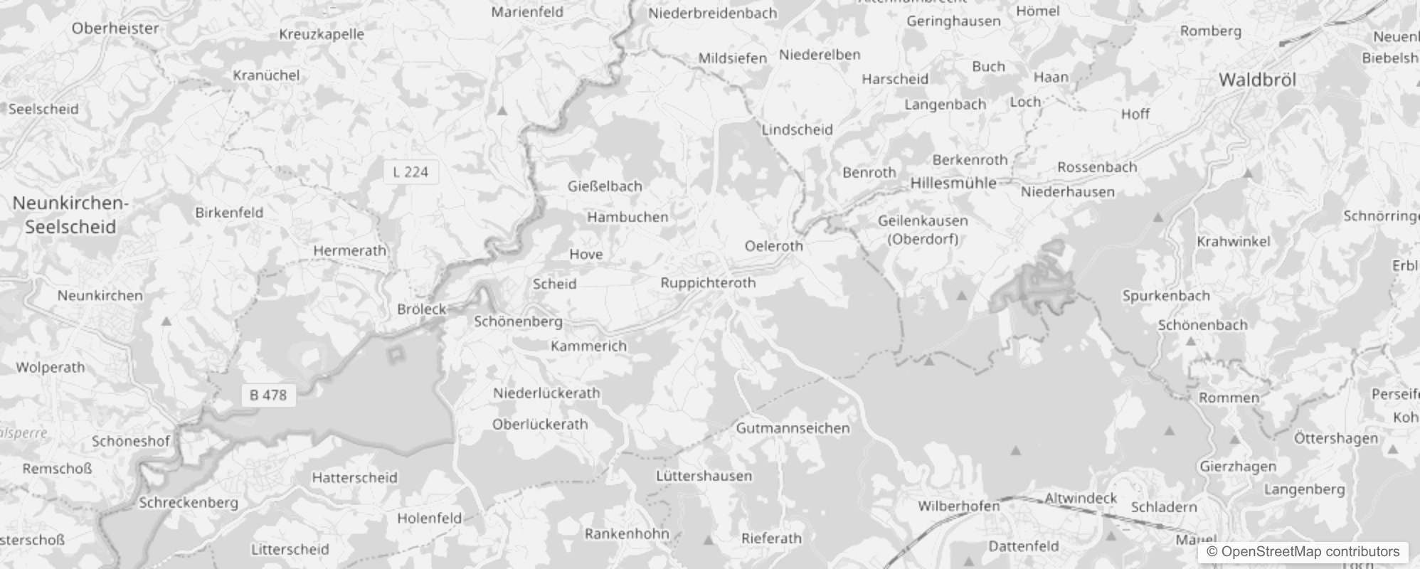 Bild von Stadtteile in Ruppichteroth