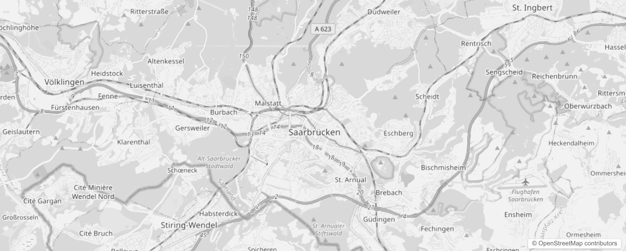 Bild von Stadtteile in Saarbrücken