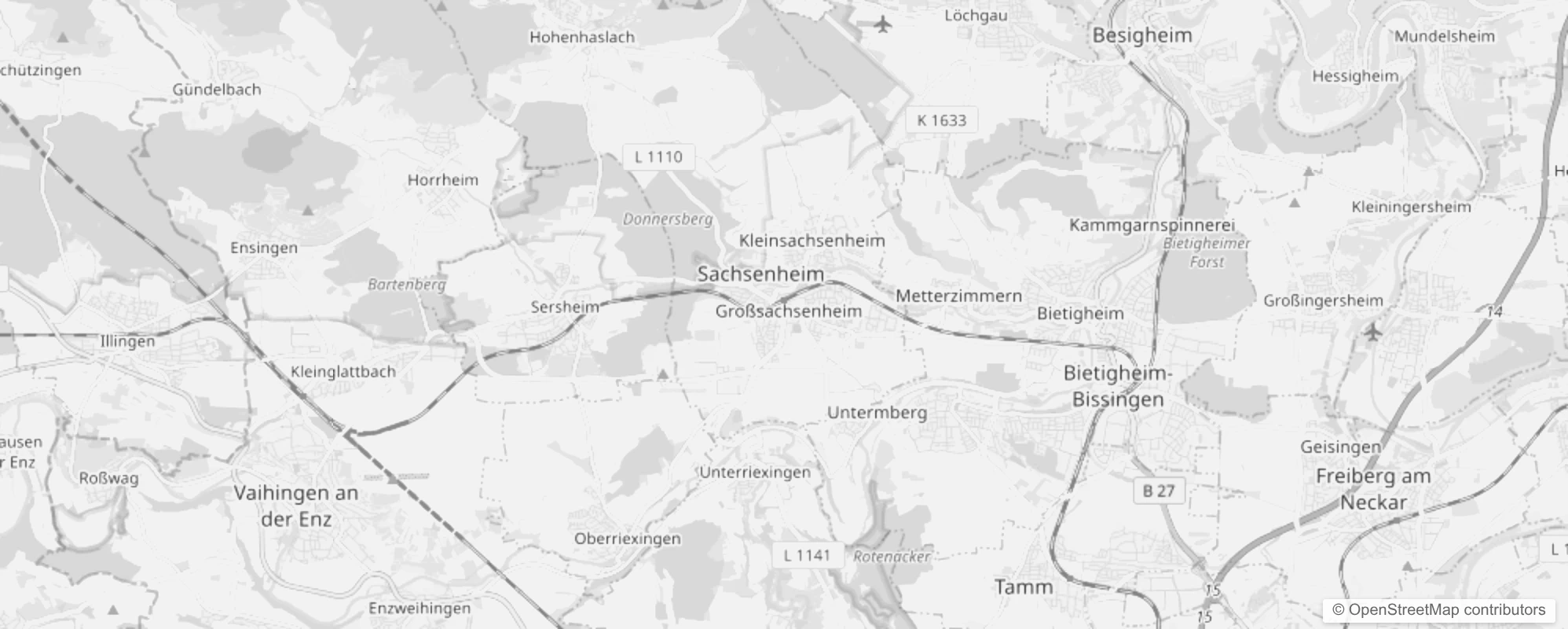 Bild von Stadtteile in Sachsenheim
