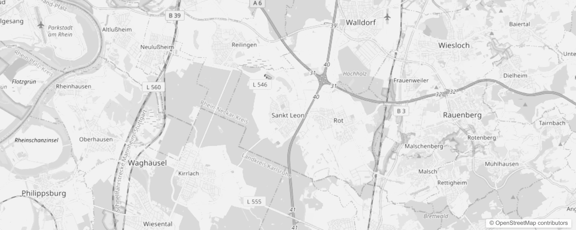 Bild von Stadtteile in Sankt Leon-Rot