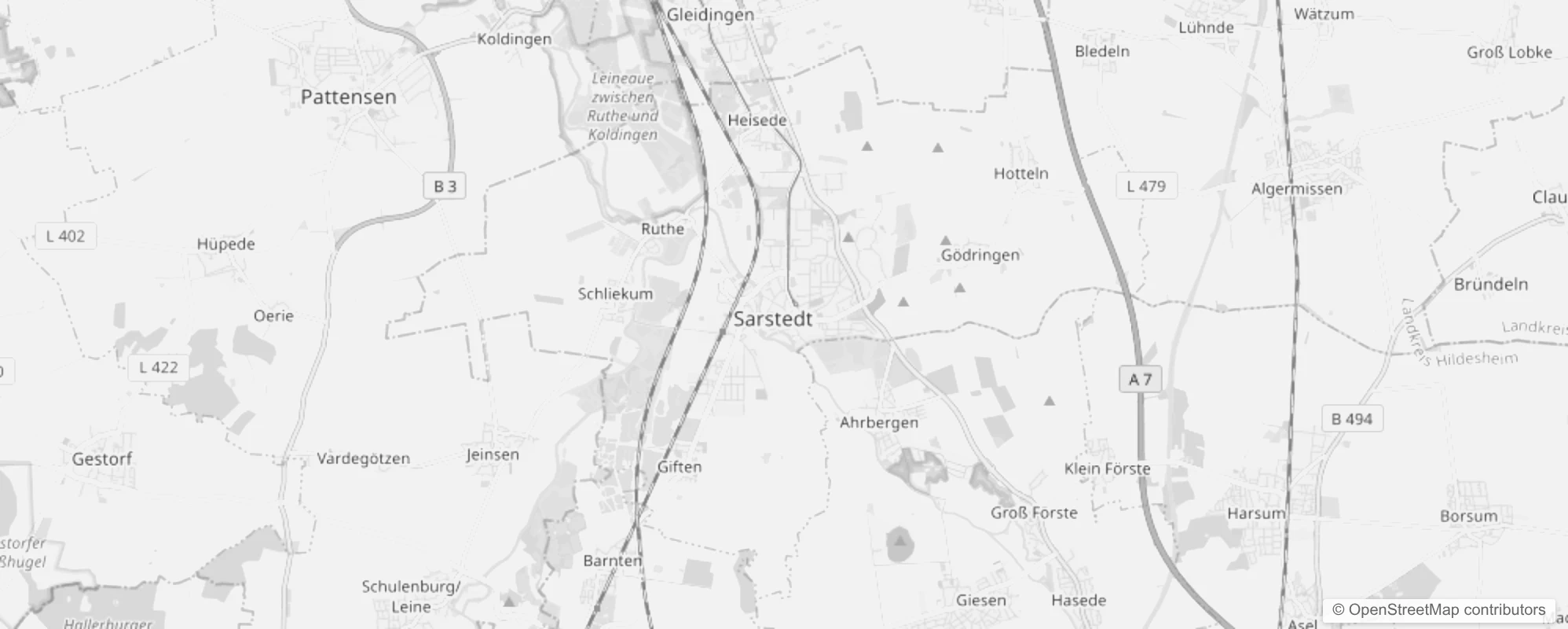 Bild von Stadtteile in Sarstedt