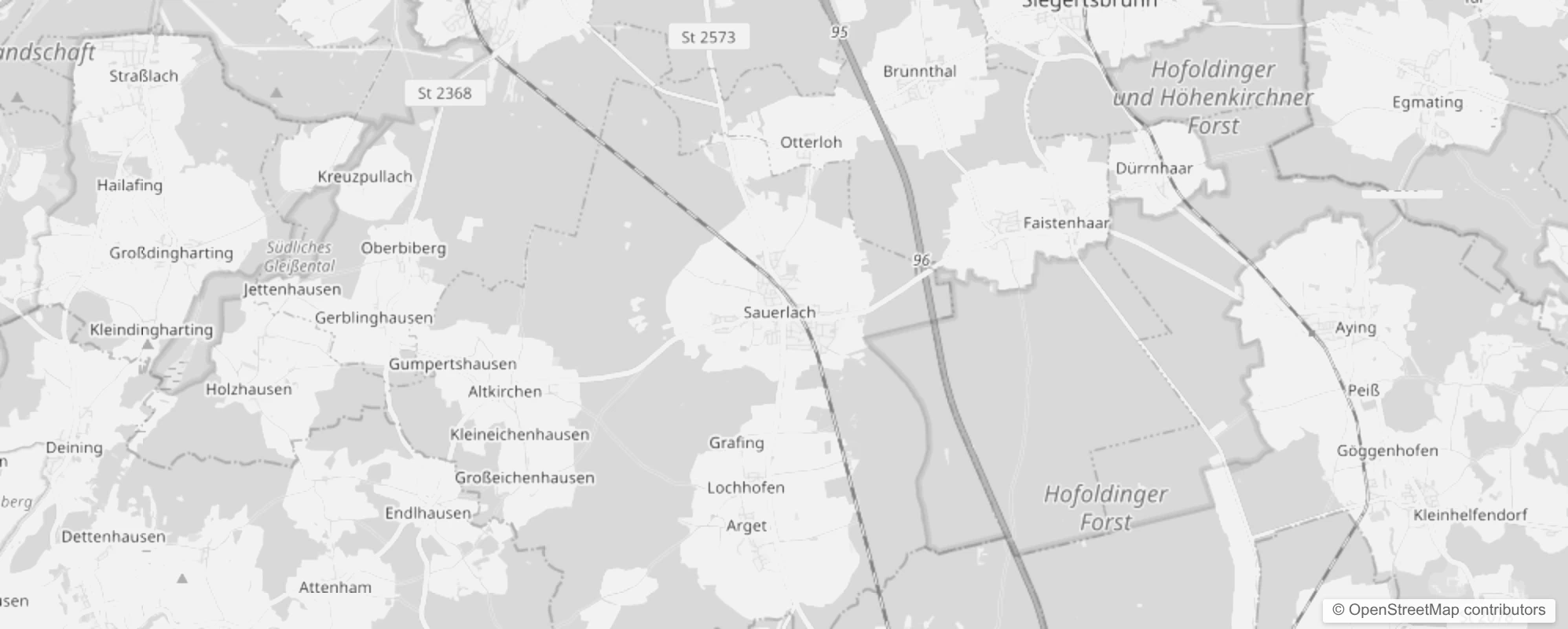 Bild von Stadtteile in Sauerlach