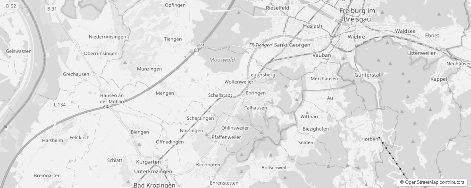 Bild von Stadtteile in Schallstadt