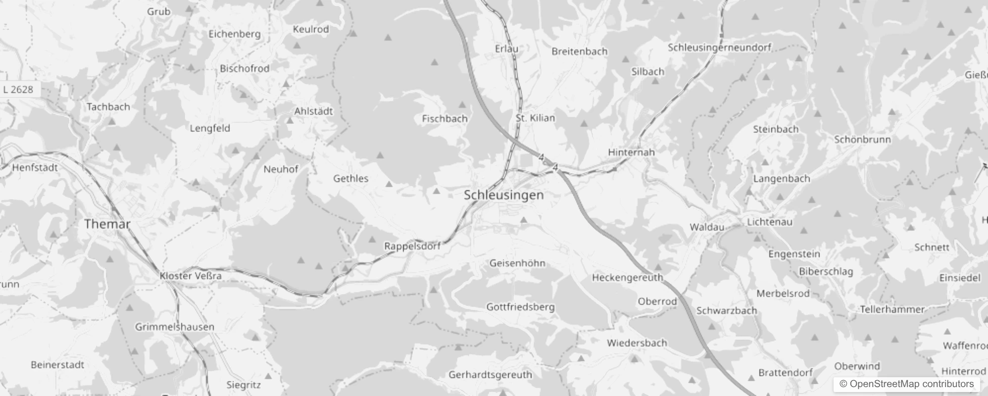 Bild von Stadtteile in Schleusingen