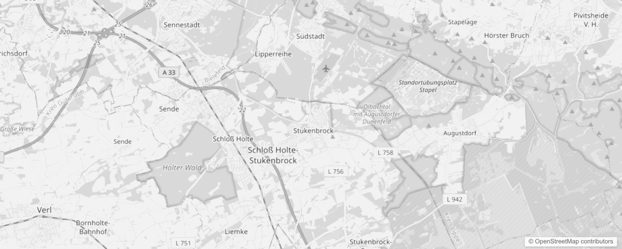 Bild von Stadtteile in Schloß Holte-Stukenbrock