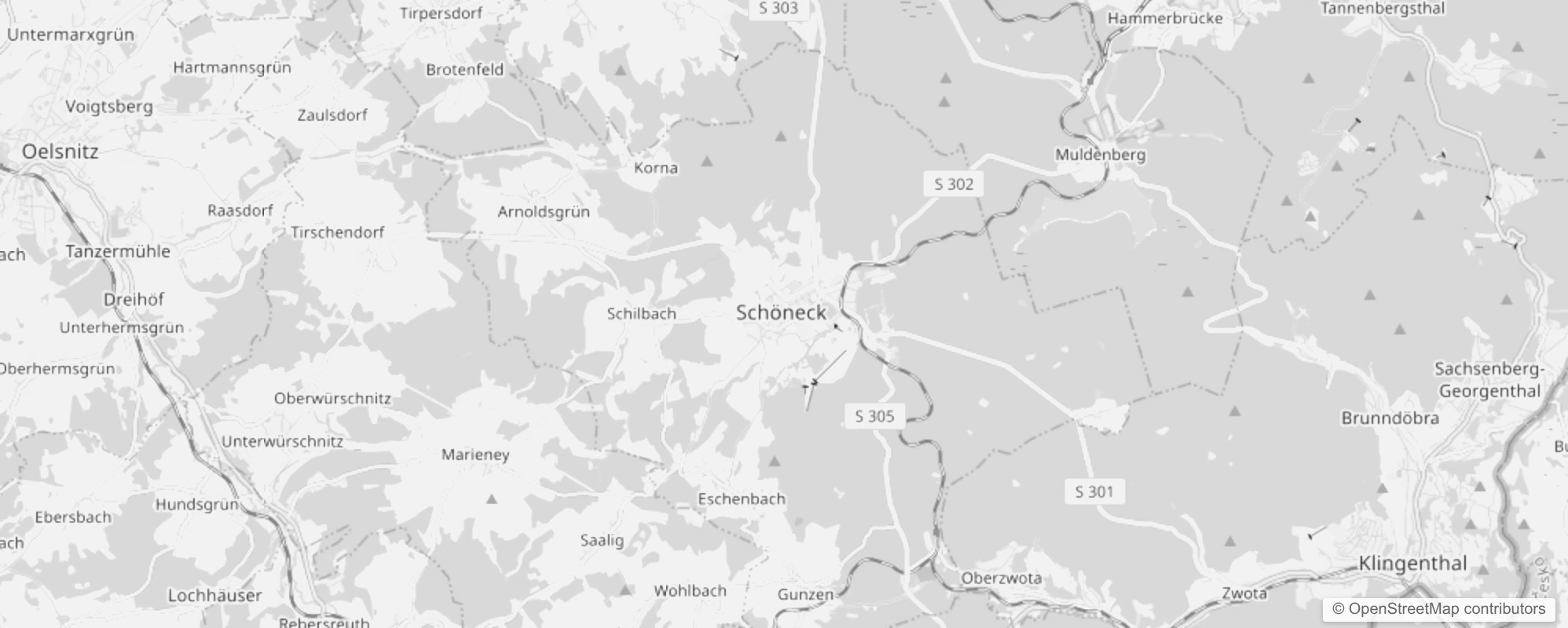 Bild von Stadtteile in Schöneck/Vogtl.