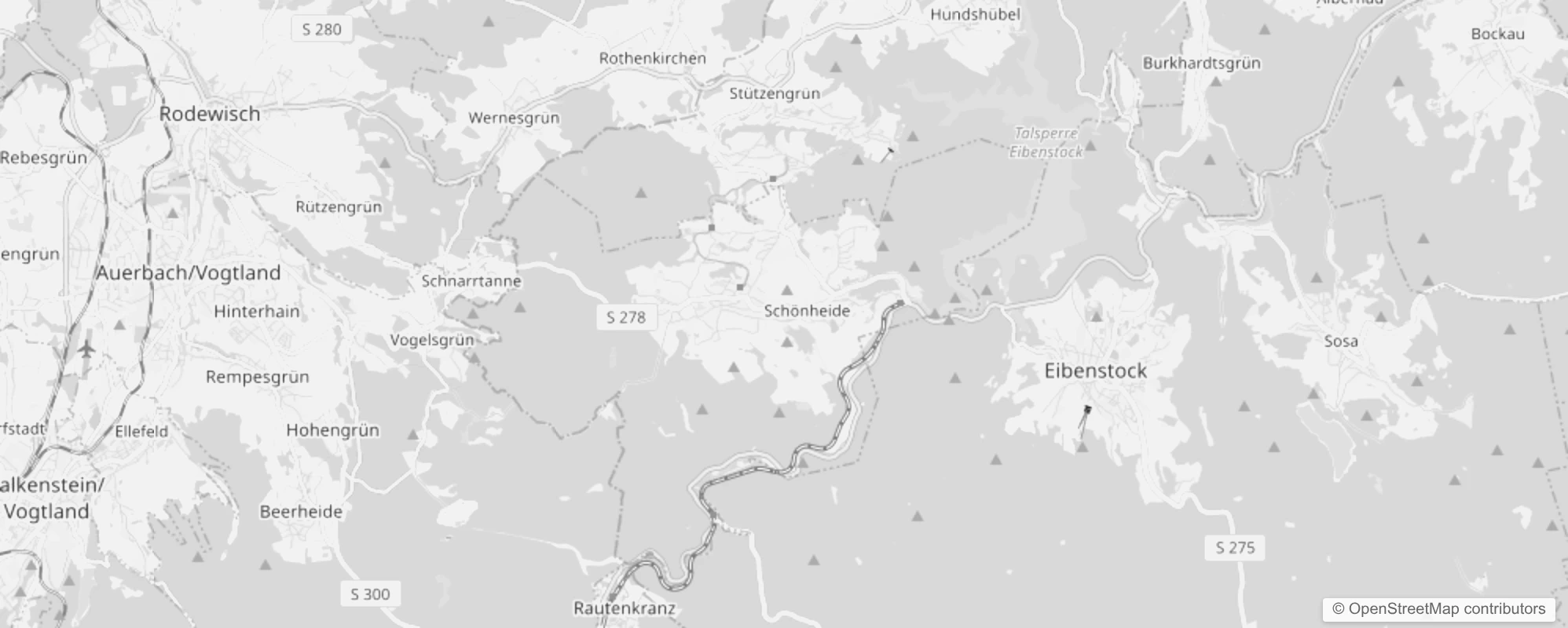 Bild von Stadtteile in Schönheide