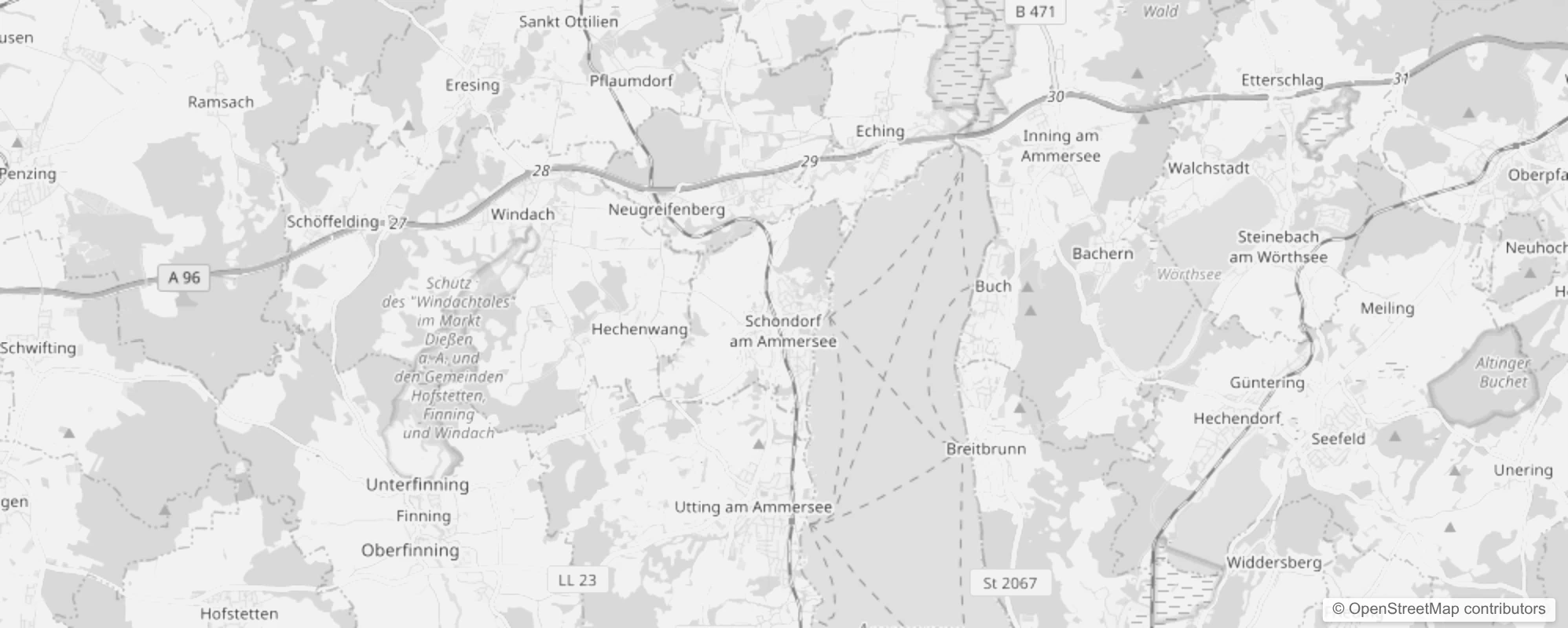 Bild von Stadtteile in Schondorf am Ammersee