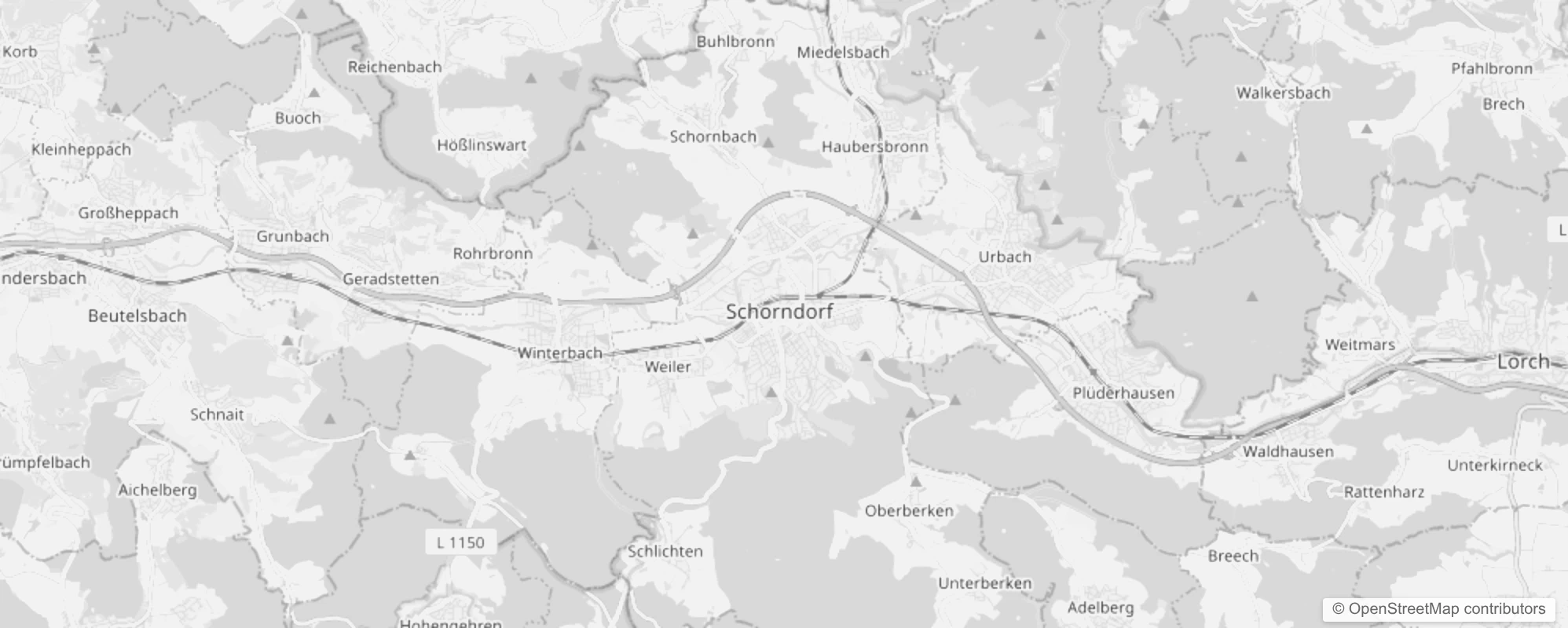 Bild von Stadtteile in Schorndorf