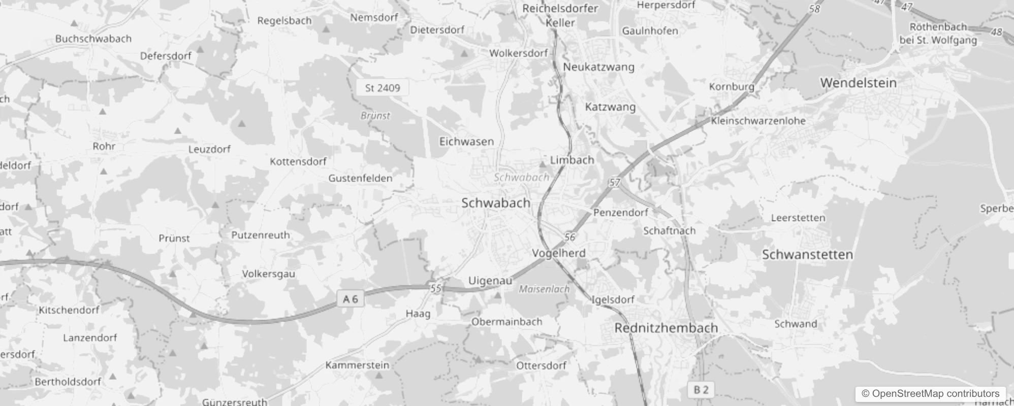 Bild von Stadtteile in Schwabach