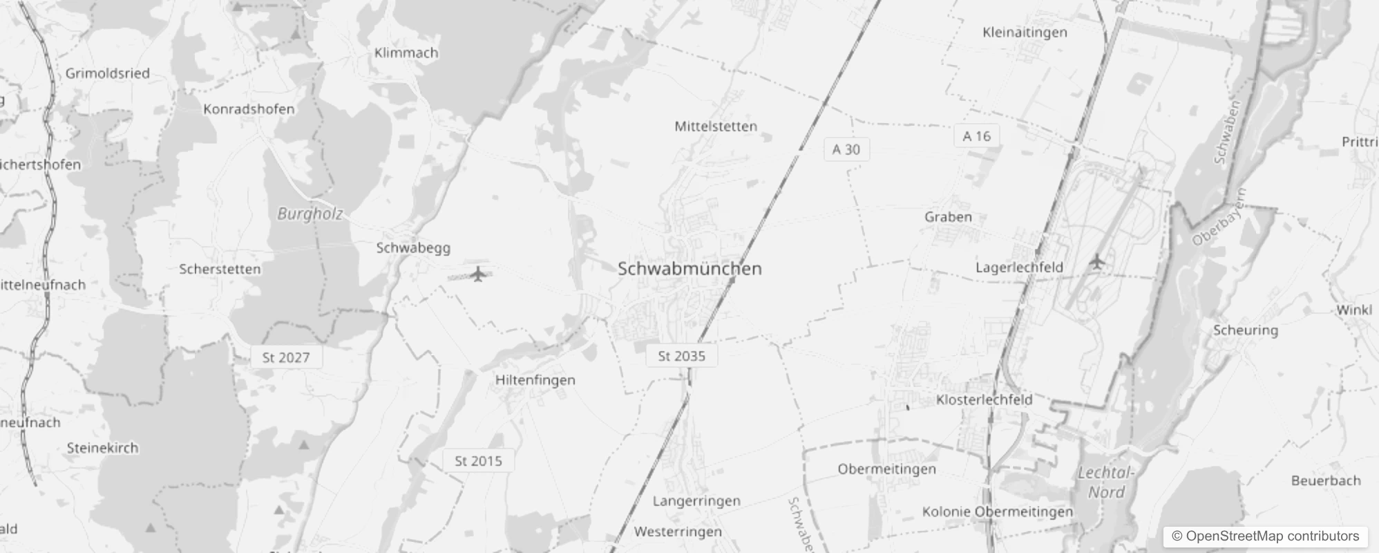 Bild von Stadtteile in Schwabmünchen