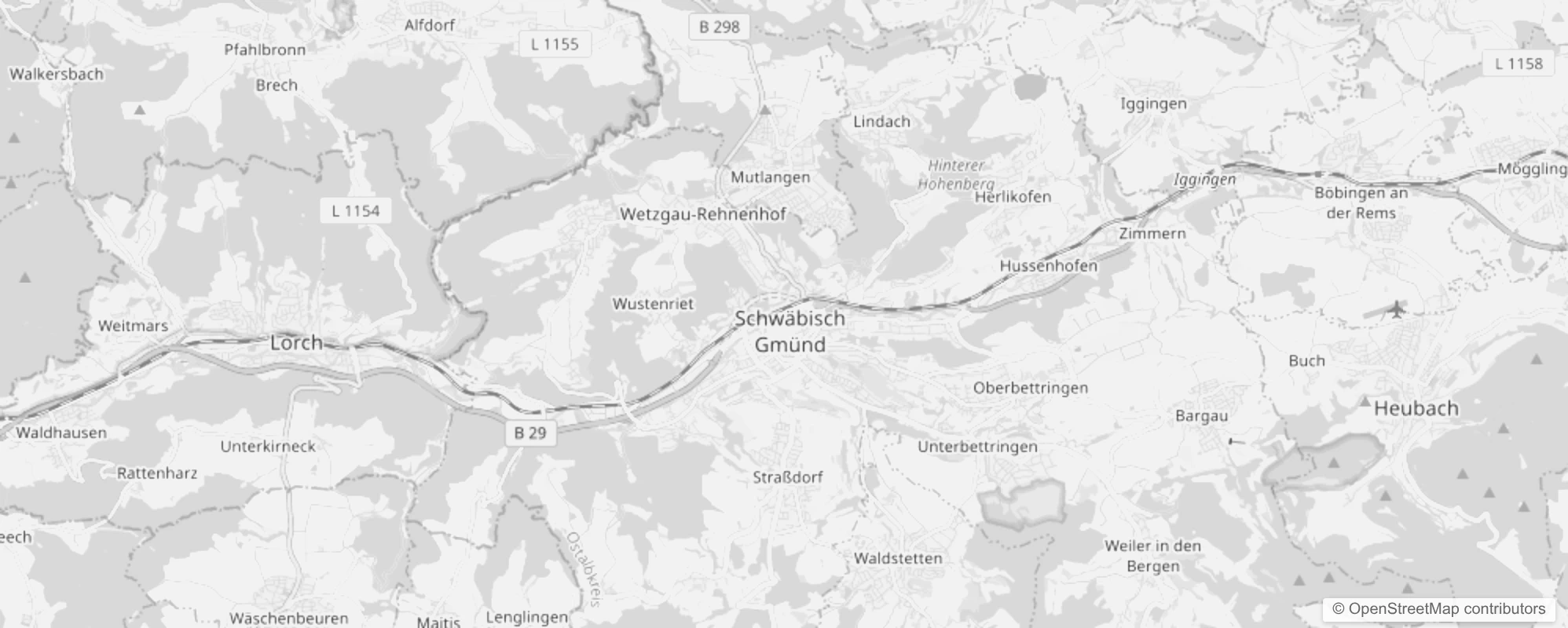 Bild von Stadtteile in Schwäbisch Gmünd