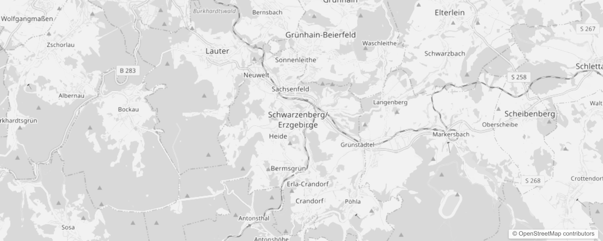Bild von Stadtteile in Schwarzenberg/Erzgeb.