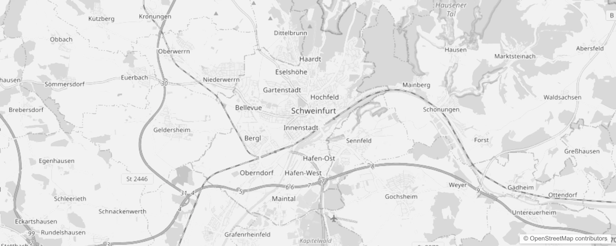 Bild von Stadtteile in Schweinfurt