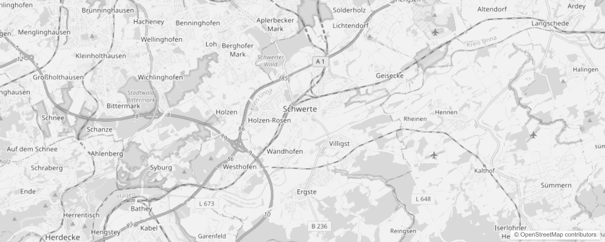 Bild von Stadtteile in Schwerte