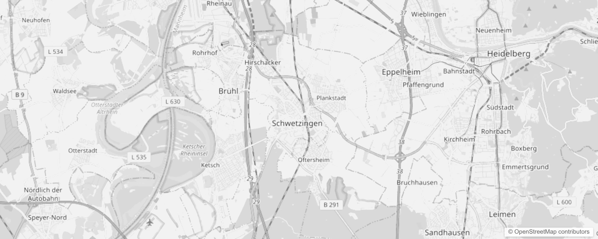 Bild von Stadtteile in Schwetzingen