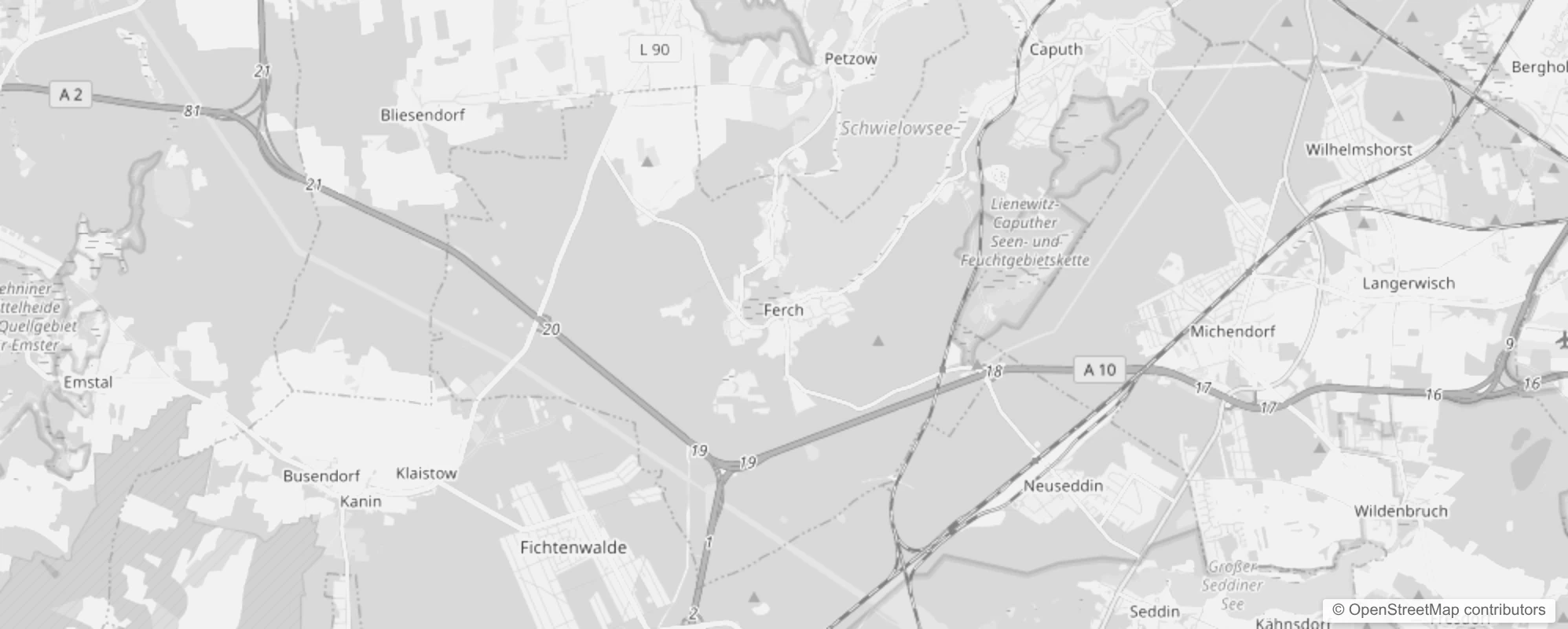 Bild von Stadtteile in Schwielowsee