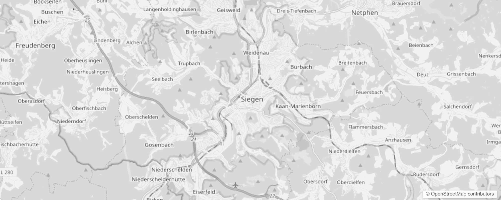 Bild von Stadtteile in Siegen