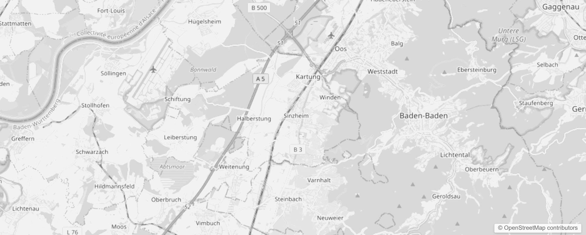 Bild von Stadtteile in Sinzheim