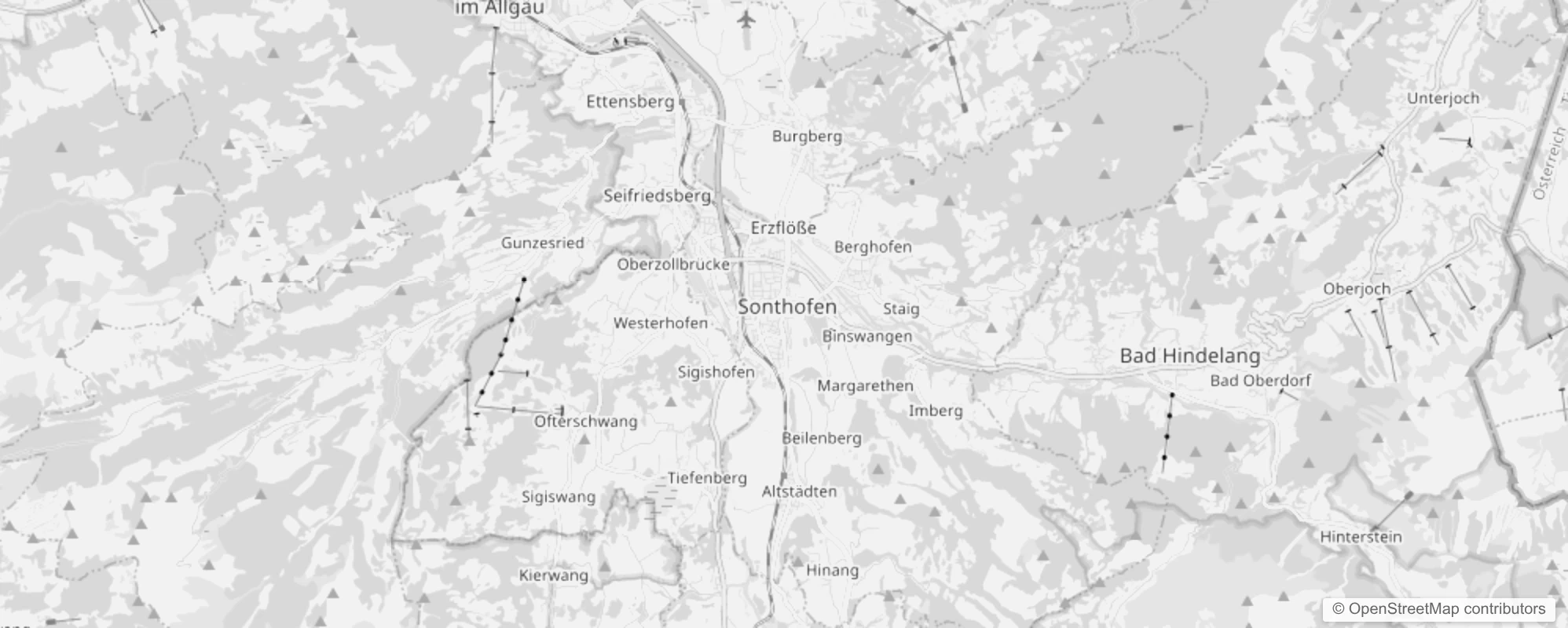 Bild von Stadtteile in Sonthofen