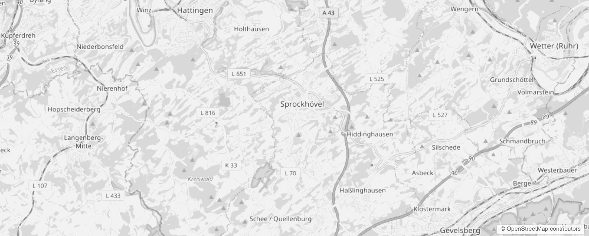 Bild von Stadtteile in Sprockhövel