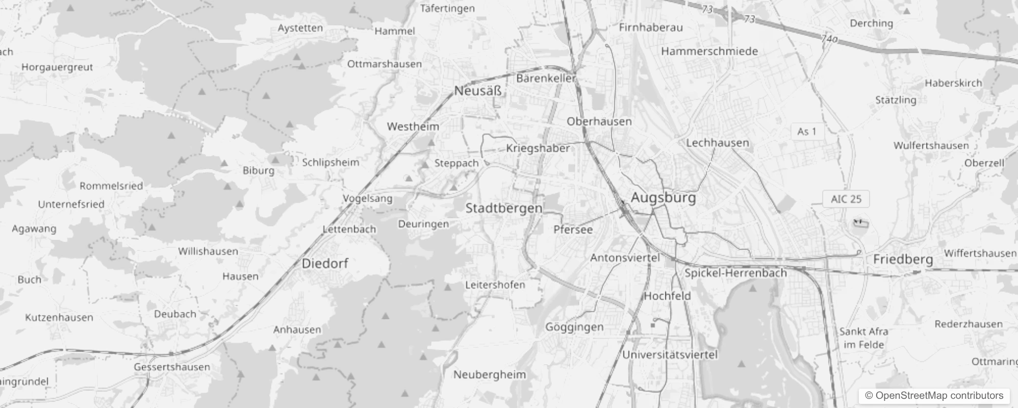 Bild von Stadtteile in Stadtbergen