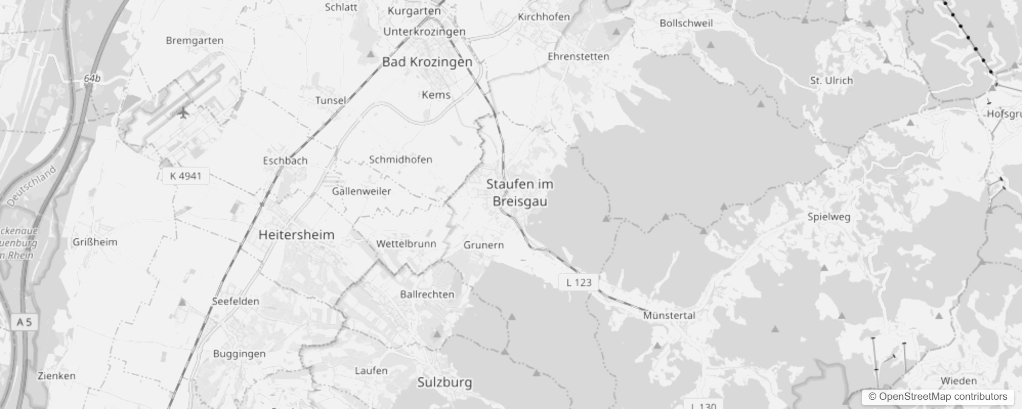 Bild von Stadtteile in Staufen im Breisgau