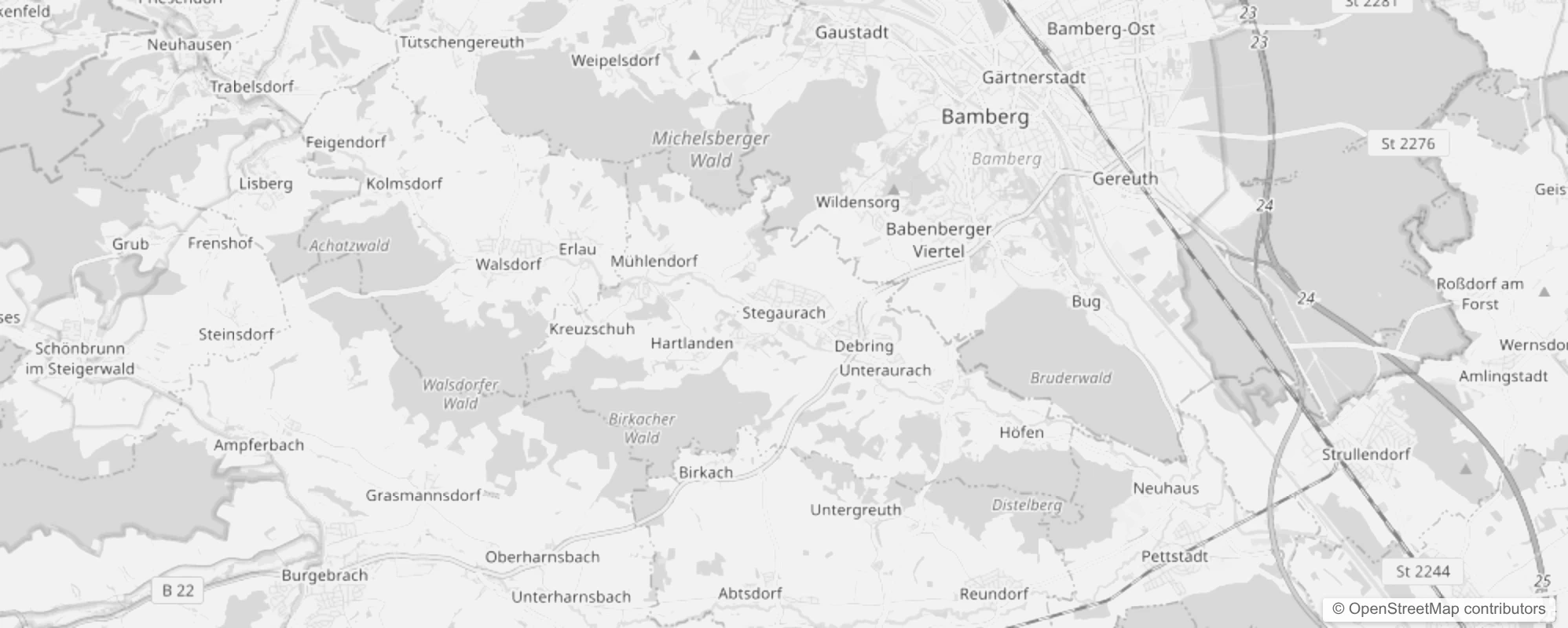 Bild von Stadtteile in Stegaurach