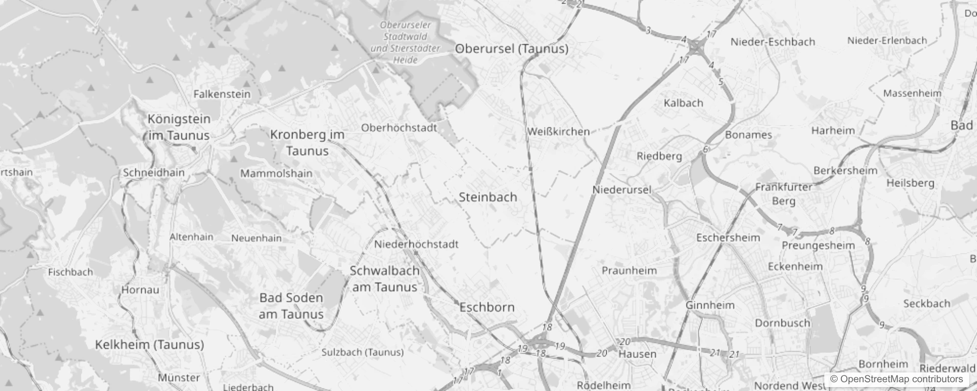 Bild von Stadtteile in Steinbach (Taunus)