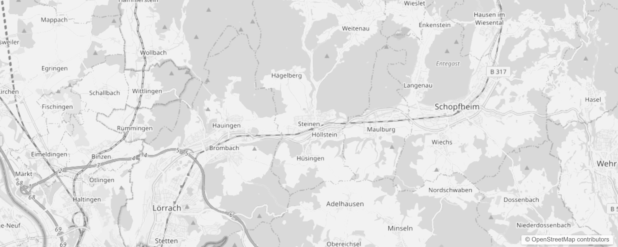 Bild von Stadtteile in Steinen