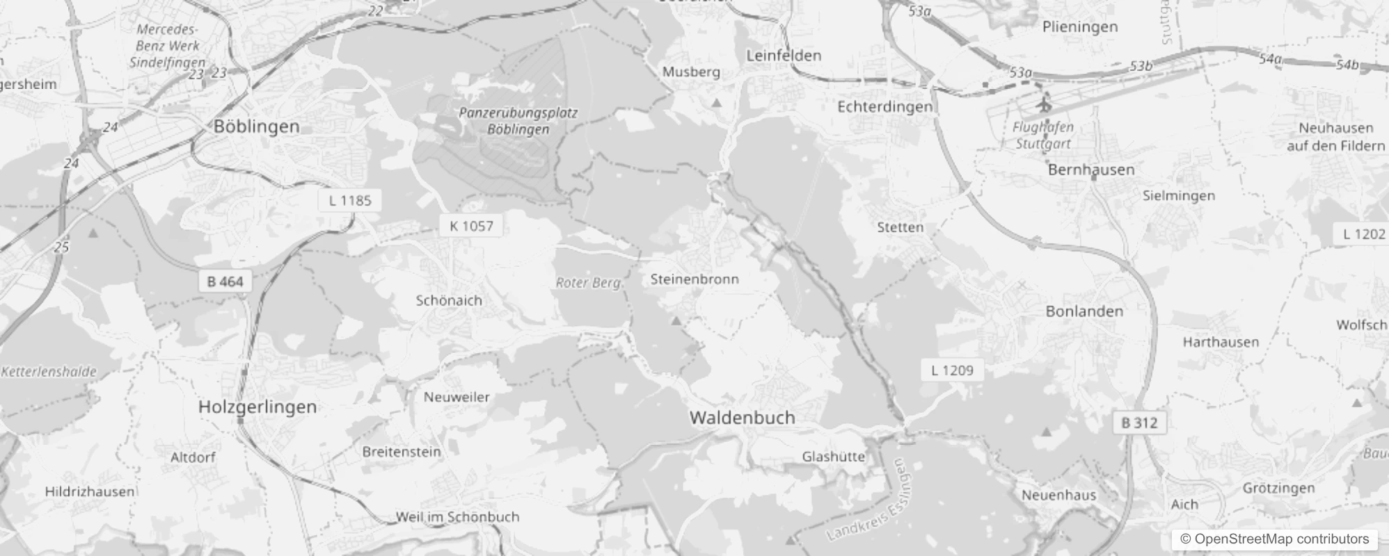 Bild von Stadtteile in Steinenbronn