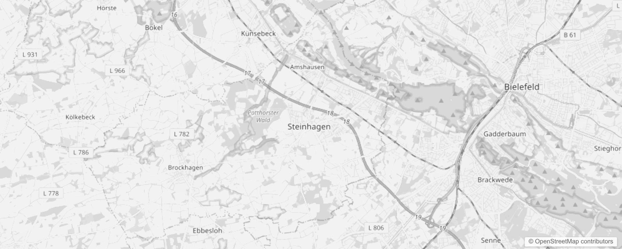 Bild von Stadtteile in Steinhagen