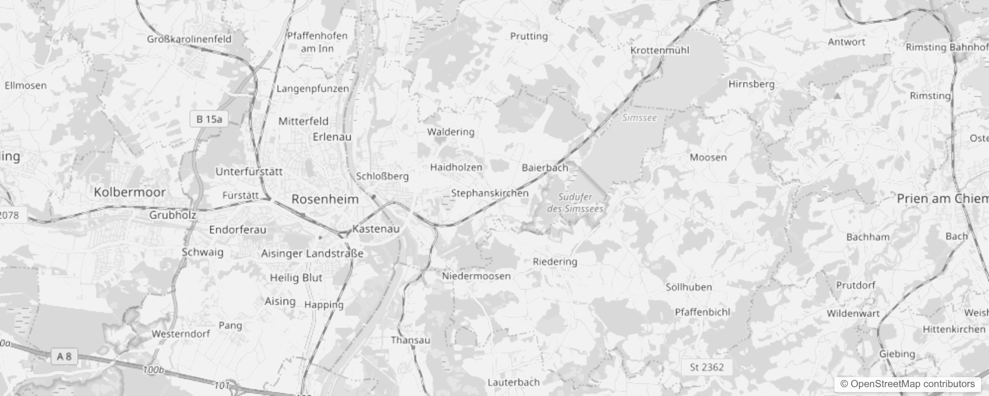 Bild von Stadtteile in Stephanskirchen