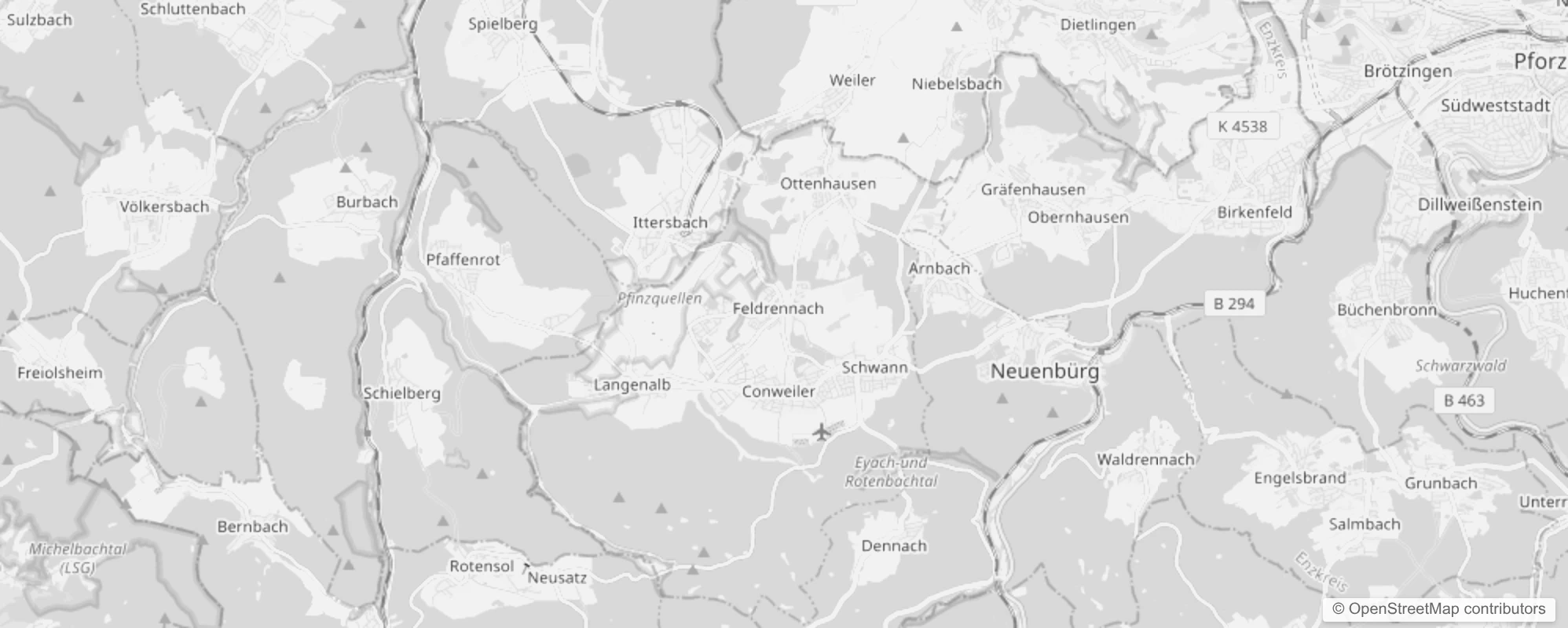 Bild von Stadtteile in Straubenhardt
