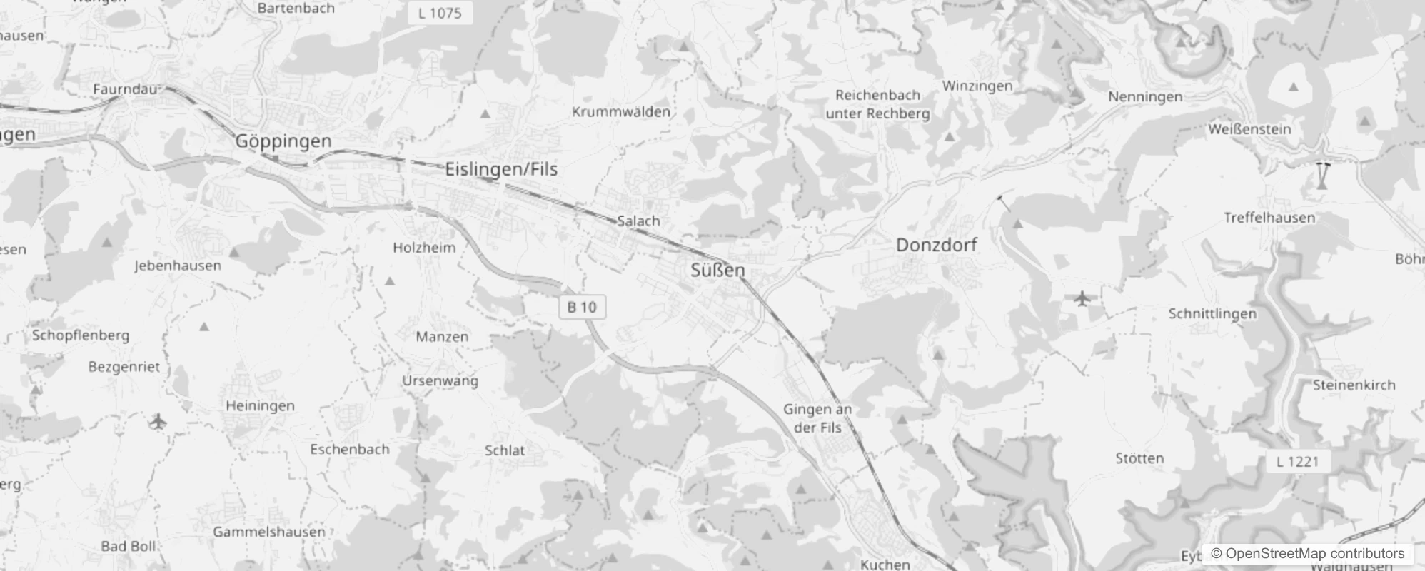 Bild von Stadtteile in Süßen