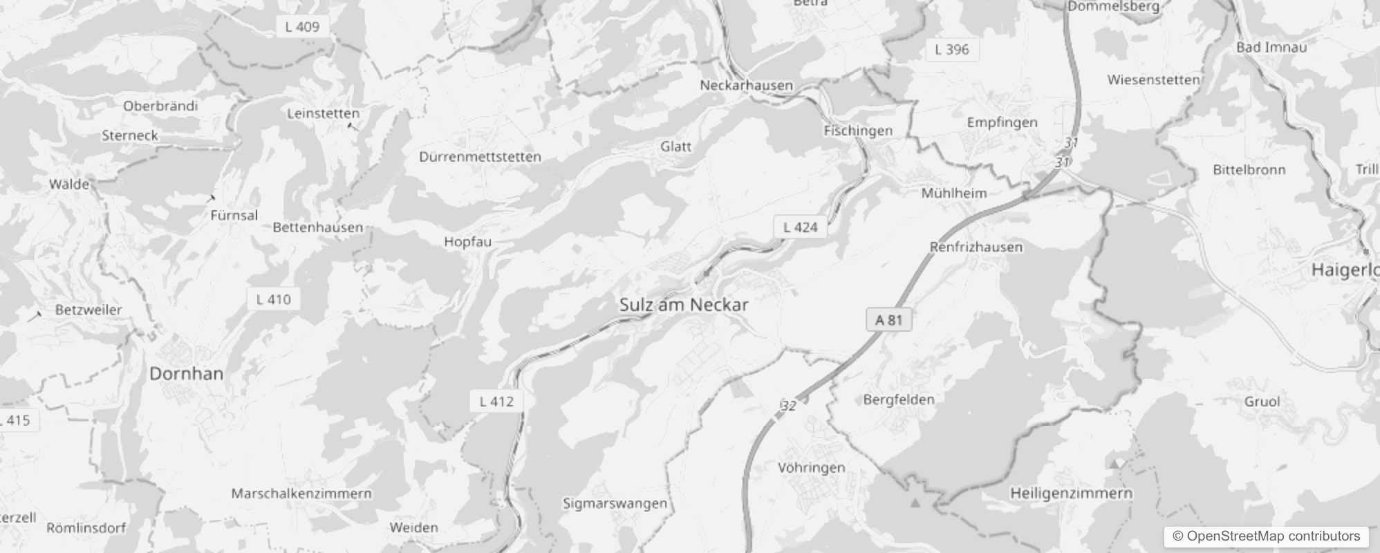 Bild von Stadtteile in Sulz am Neckar