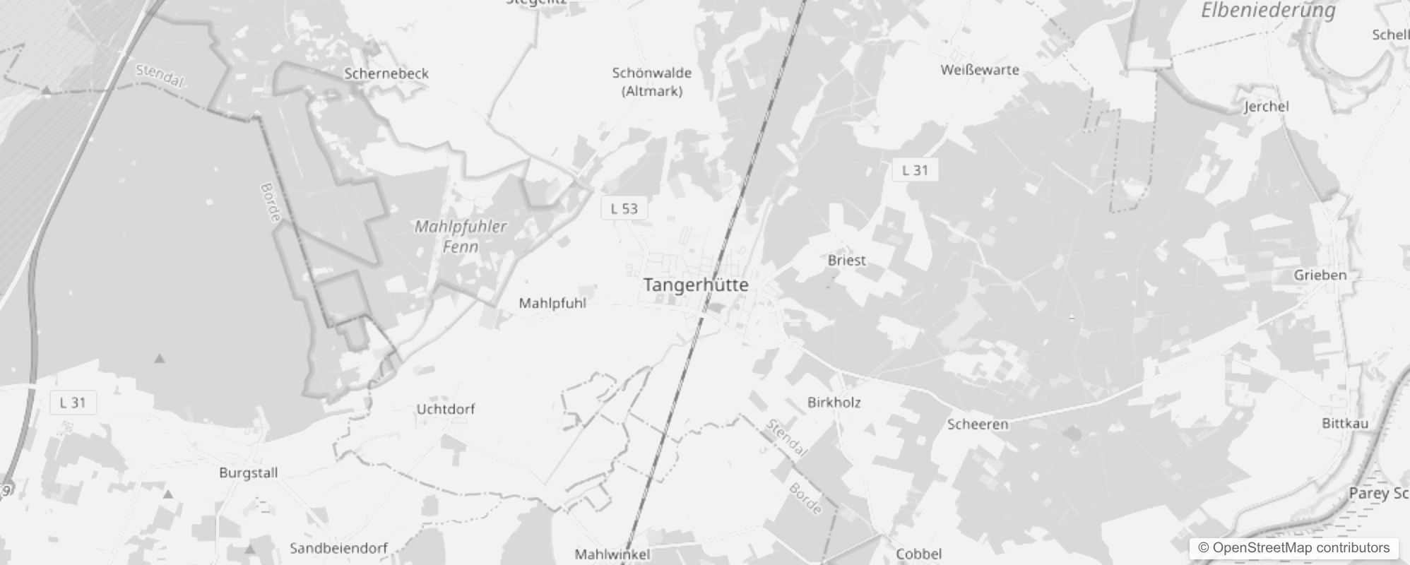 Bild von Stadtteile in Tangerhütte