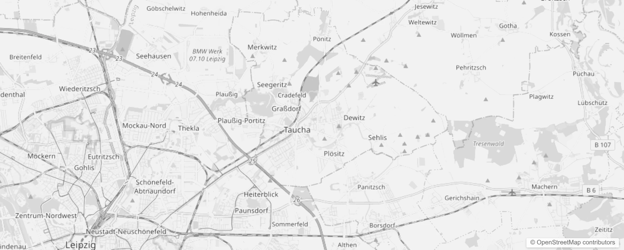 Bild von Stadtteile in Taucha