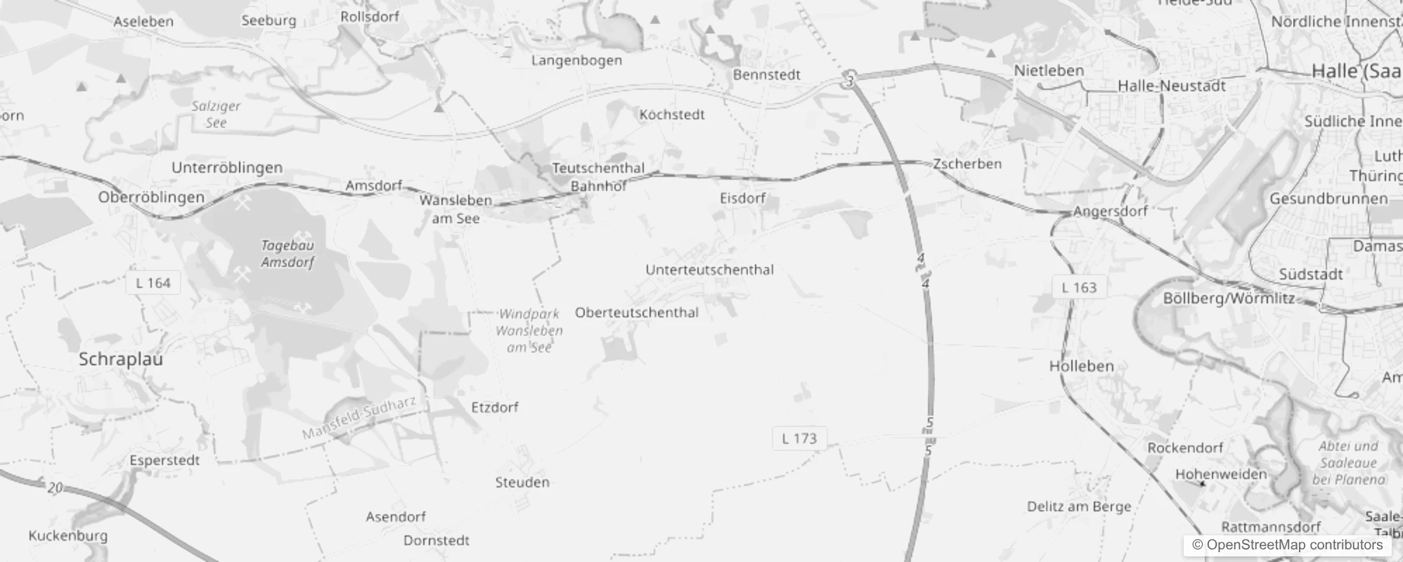 Bild von Stadtteile in Teutschenthal