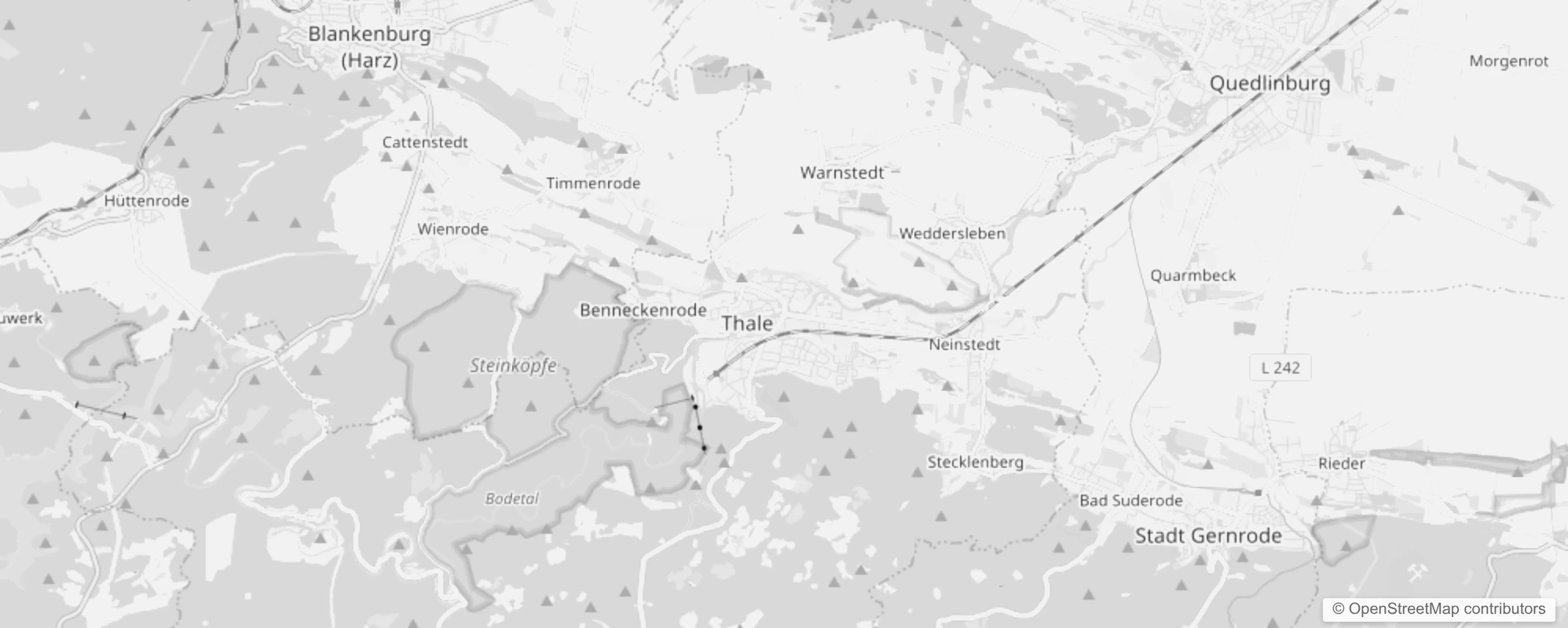 Bild von Stadtteile in Thale