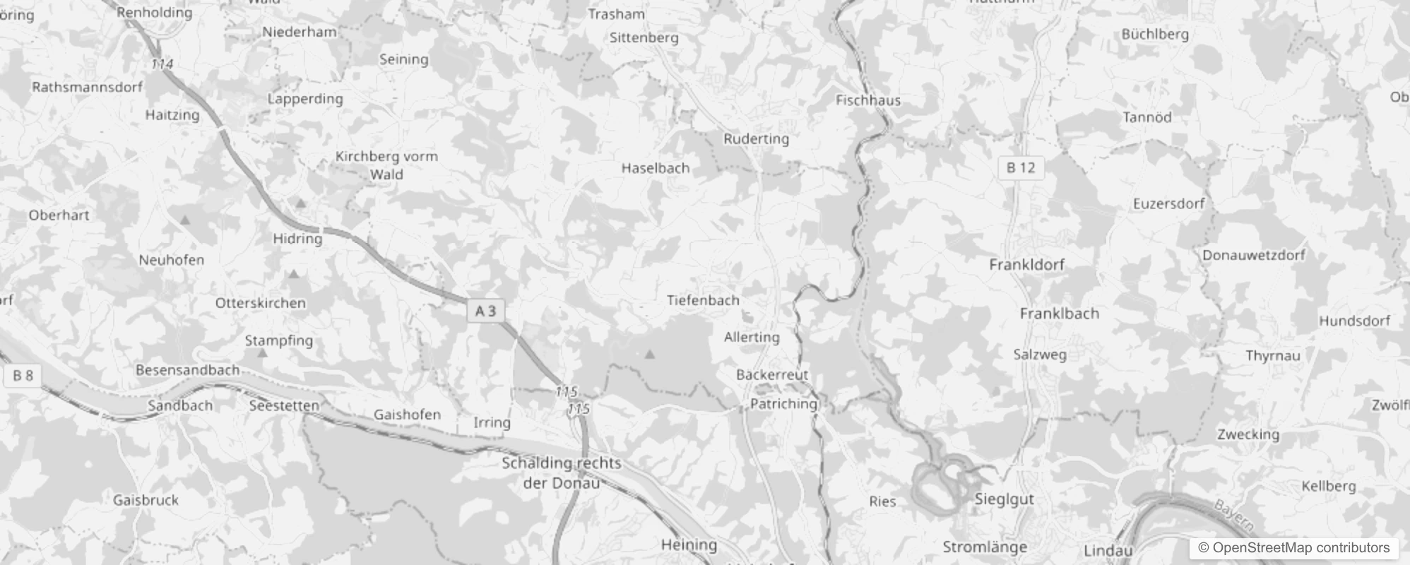 Bild von Stadtteile in Tiefenbach