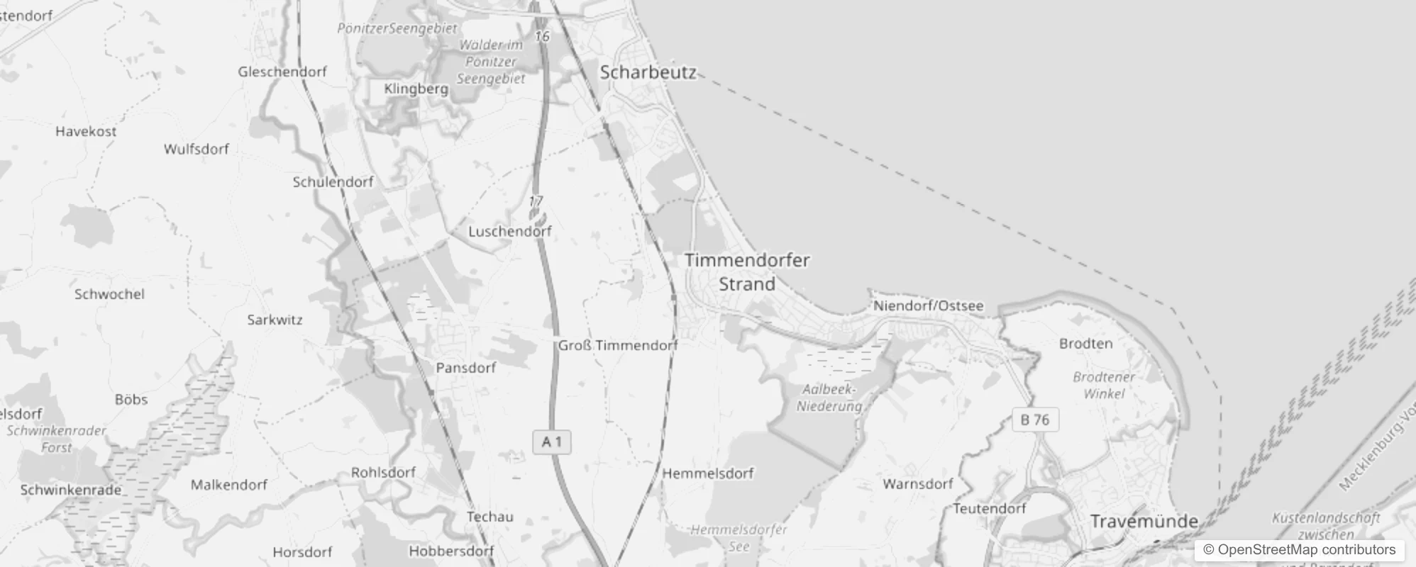 Bild von Stadtteile in Timmendorfer Strand