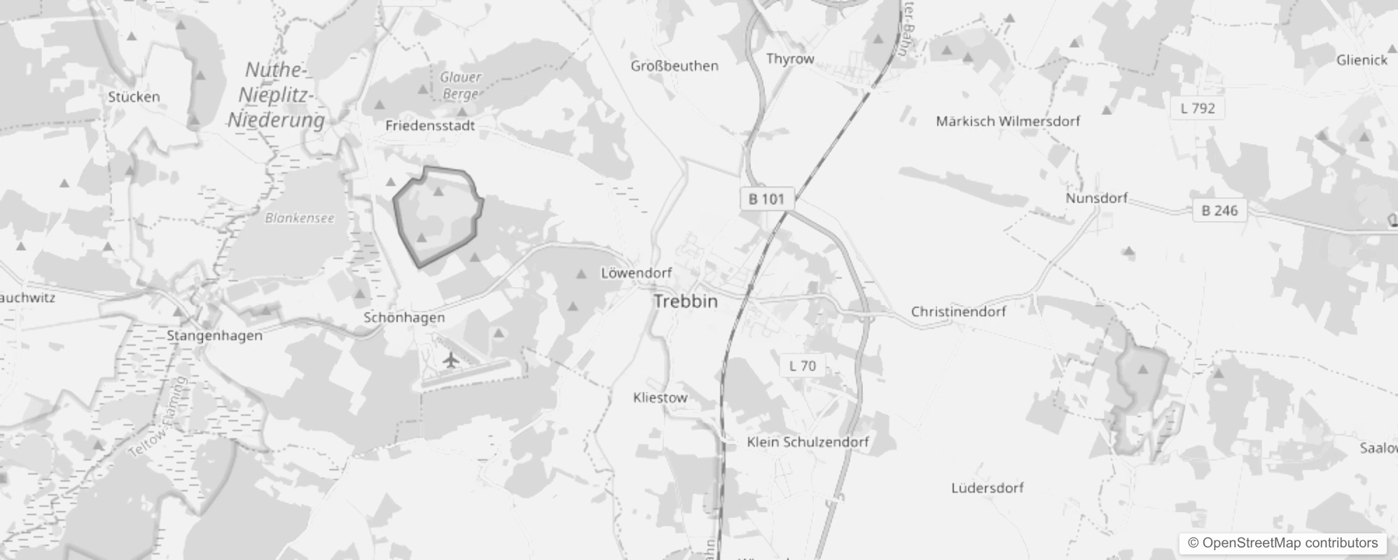 Bild von Stadtteile in Trebbin
