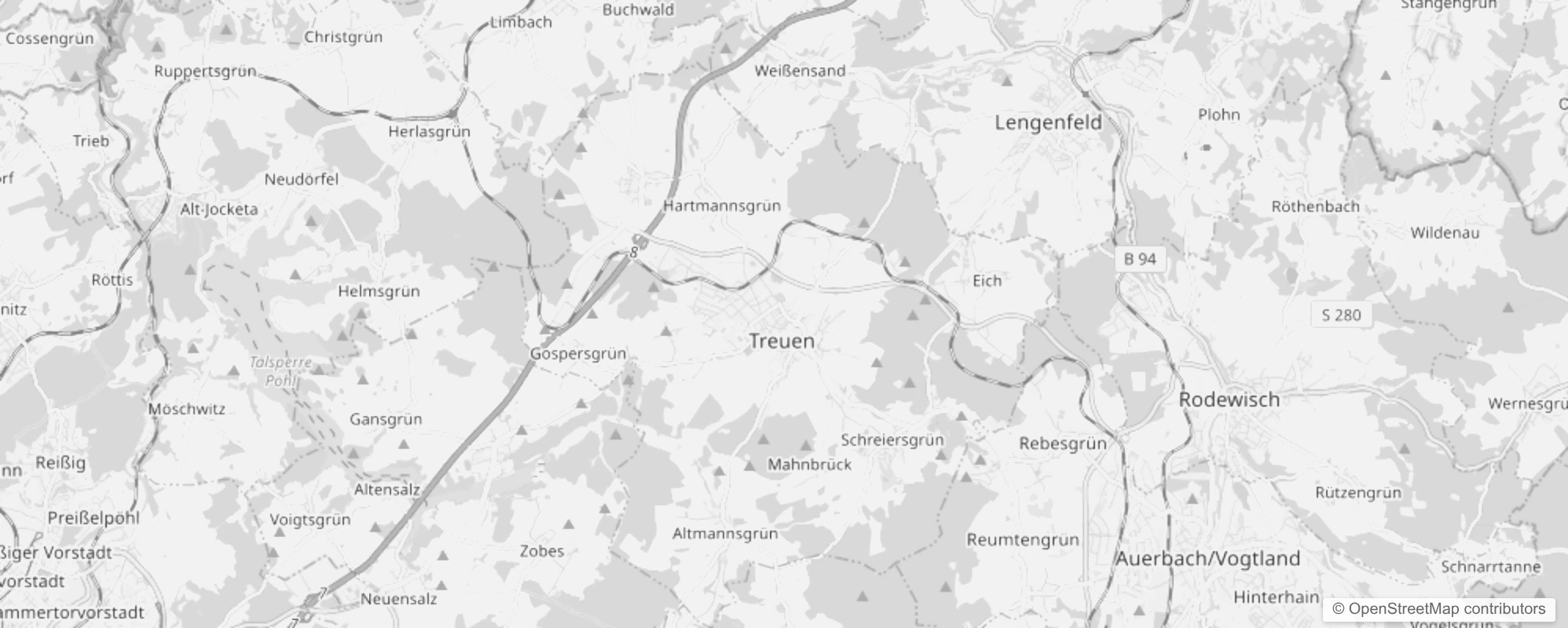 Bild von Stadtteile in Treuen