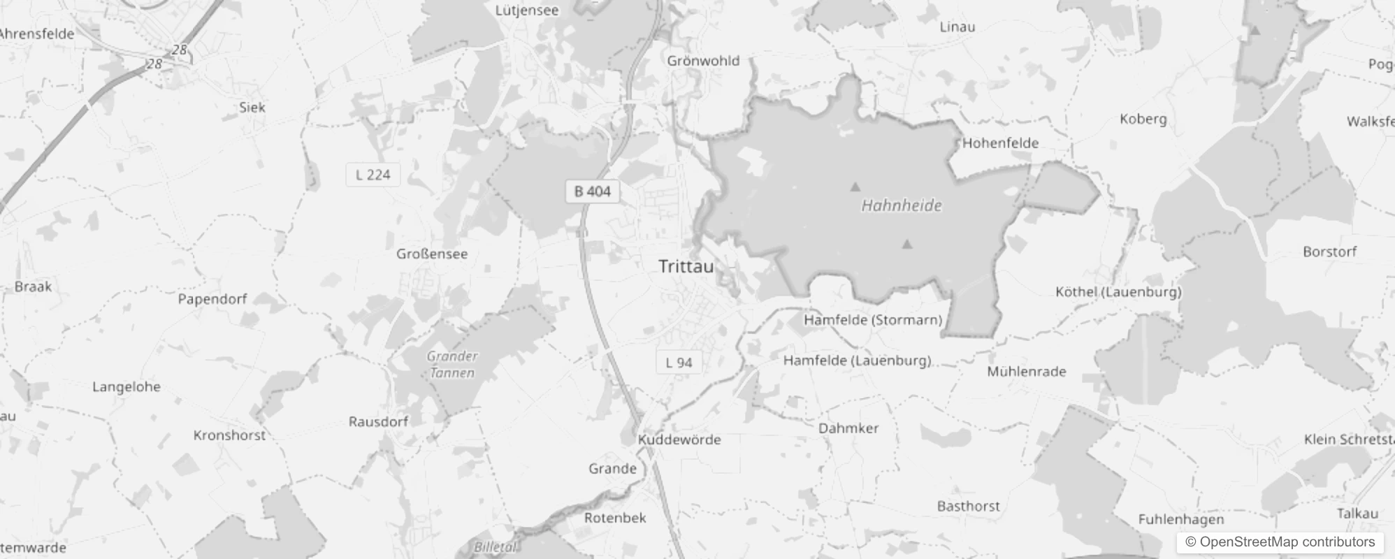 Bild von Stadtteile in Trittau