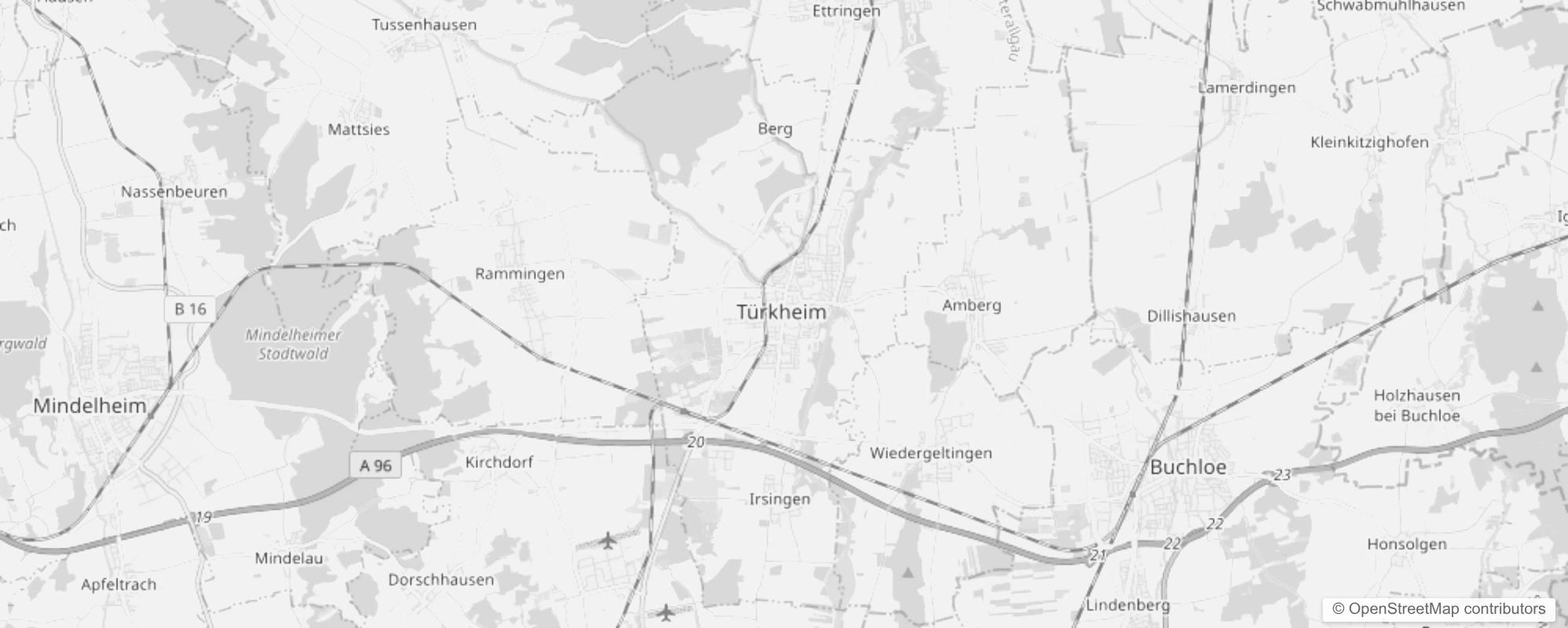 Bild von Stadtteile in Türkheim