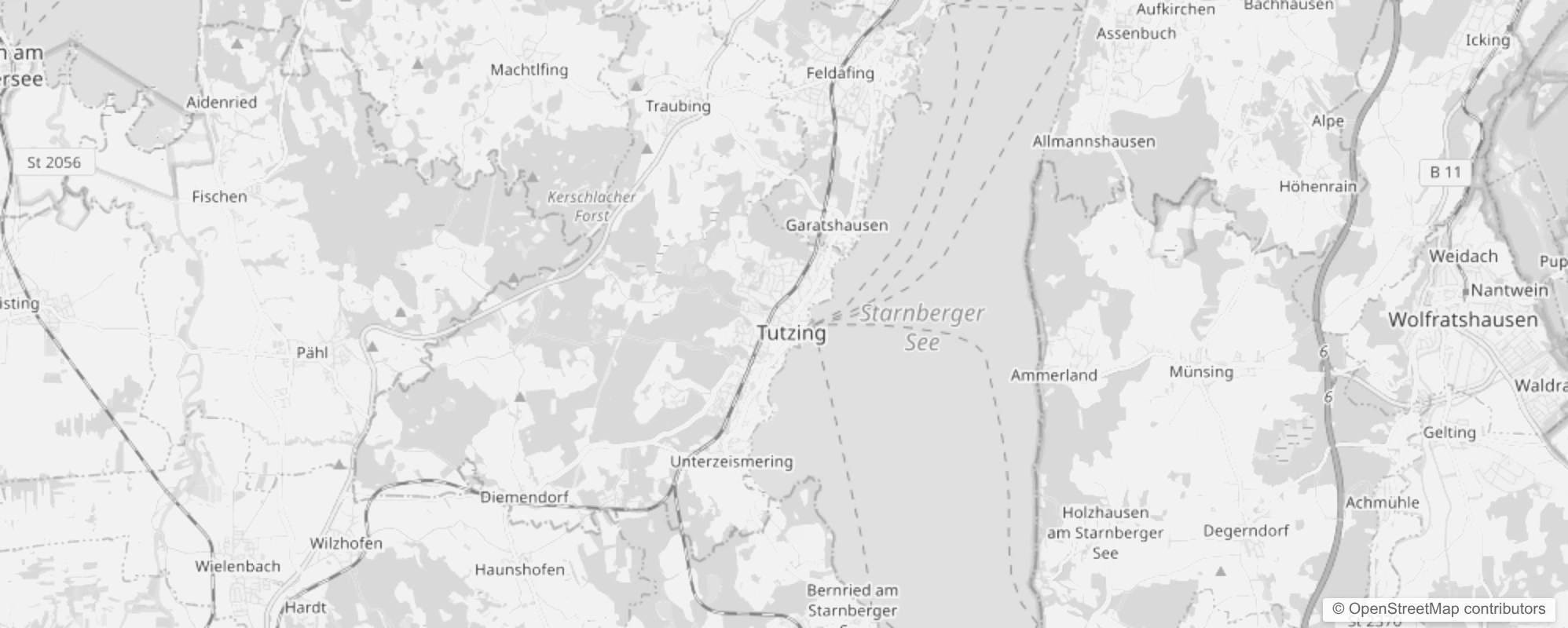 Bild von Stadtteile in Tutzing