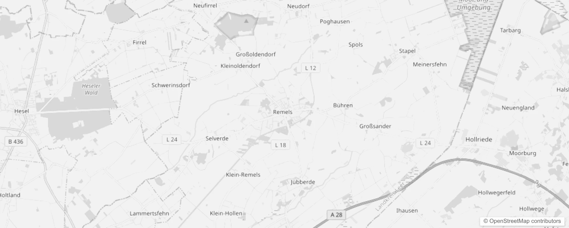 Bild von Stadtteile in Uplengen